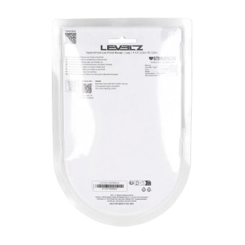 Masażer prostaty silikonowy Levelz falisty L czarny 12,4 cm