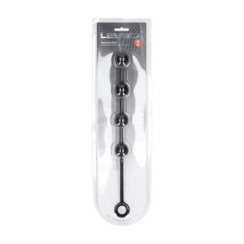Kulki analne silikonowe Levelz M 30 mm czarny