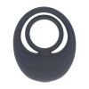 Pierścień erekcyjny wibrujący silikonowy Levelz Level 3 czarny 7,3 cm