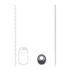 Pierścień erekcyjny wibrujący silikonowy Levelz Level 3 czarny 7,3 cm