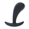 Masażer prostaty wibrujący silikonowy Levelz M czarny 12,5cm