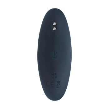 Masażer prostaty wibrujący silikonowy Levelz M czarny 12,5cm