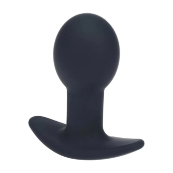 Korek analny wibrujący silikonowy Single Bulb Levelz czarny 9cm