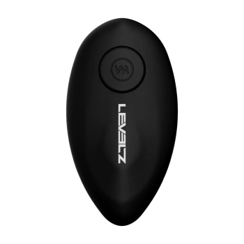 Pierścień wibrujący Levelz Tri O z pilotem silikonowy czarny 22,5 cm