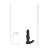 Masażer prostaty Levelz silikonowy pulsujący wibrujący czarny 14,7 cm