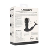 Masażer prostaty z rotującą głowicą Levelz silikonowy czarny 16,8 cm
