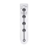 Kulki analne silikonowe Levelz XL 5cm czarne