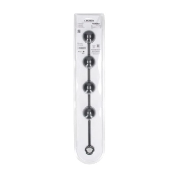 Kulki analne silikonowe Levelz XL 5cm czarne