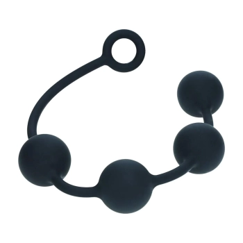 Kulki analne silikonowe Levelz XL 5cm czarne