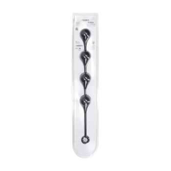 Kulki analne silikonowe Levelz by Shots XL czarny 5 cm