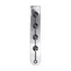 Kulki analne silikonowe Levelz XXL 6 cm czarny