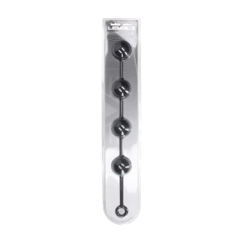 Kulki analne silikonowe Levelz XXL 6 cm czarny