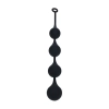 Kulki analne silikonowe kropla wody Levelz XXL czarne 57 cm