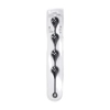Kulki analne silikonowe kropla wody Levelz XXL czarne 57 cm