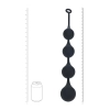 Kulki analne silikonowe kropla wody Levelz XXL czarne 57 cm