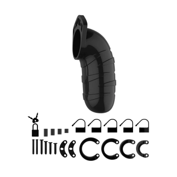 Klatka czystości ManCage czarna 14 cm