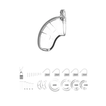 Klatka cnoty ManCage Model 13 poliwęglan 6,5 cm