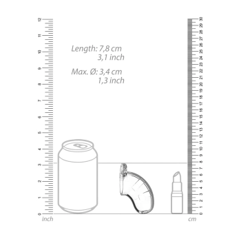 Klatka cnoty ManCage Model 13 poliwęglan 6,5 cm