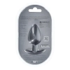 Smooth Silicone Anal Plug - Large - 3.5