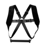 Uprząż BDSM Ouch! regulowana czarna 32 cm