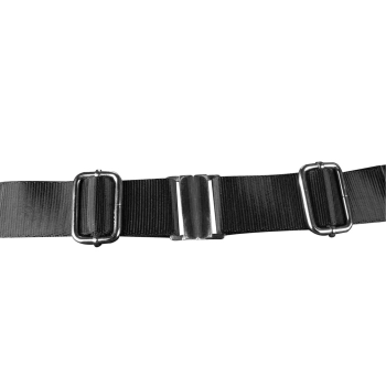 Uprząż BDSM Ouch! regulowana czarna 32 cm