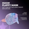 Puszysta maska Ouch! wielokolorowa