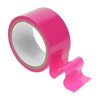 Taśma bondage PVC Ouch różowa 20 m