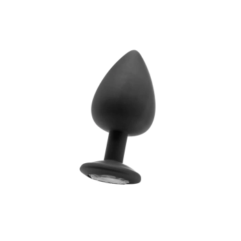 Korek analny diamentowy Ouch! extra large czarny 9,3 cm