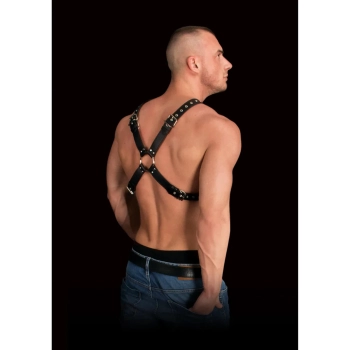 Uprząż halter Adonis wysoka Ouch! czarna