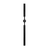 Silikonowy knebel z kulką Ouch! regulowany 62,5 cm