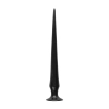 Dildo analne z kolcami Ouch 47 cm PVC