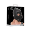 Maska puppy neoprenowa Ouch! czarna 31 cm