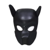 Maska puppy neoprenowa Ouch! czarna 31 cm