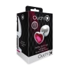 Aluminiowy korek analny Heart Gem Ouch średni 7 cm