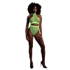Body Ouch! neonowe UV z golfem różowe XS XL