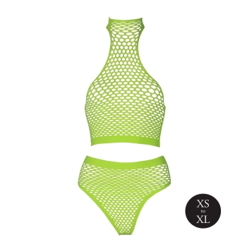 Body Ouch! neonowe UV z golfem różowe XS XL