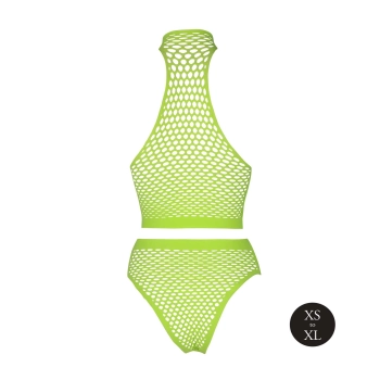 Body Ouch! neonowe UV z golfem różowe XS XL