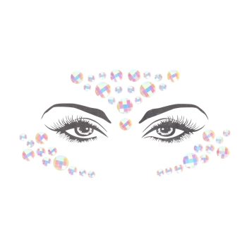 Body Jewelry Stickers - Face