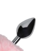 Metalowy korek analny Bunny Tail Ouch