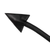 Korek analny silikonowy Devils Tail Ouch! czerwony