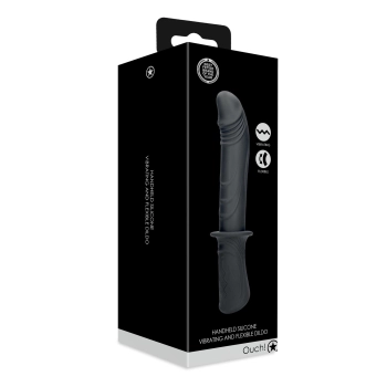 Wibrator punktu G Ouch ręczny silikonowy czarny USB