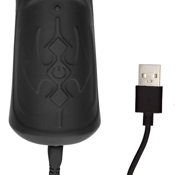 Wibrator punktu G Ouch ręczny silikonowy czarny USB