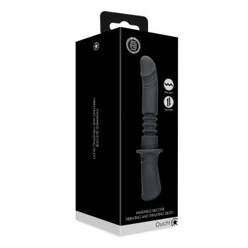Maszyna do seksu Ouch! czarna z ruchem posuwistym USB