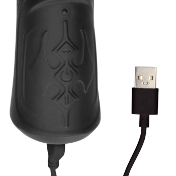 Maszyna do seksu Ouch! czarna z ruchem posuwistym USB