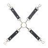 Łącznik do hogtie Milan Collection Ouch! czarny czerwony