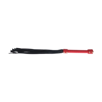 Flogger Milan Collection Ouch czarny czerwony