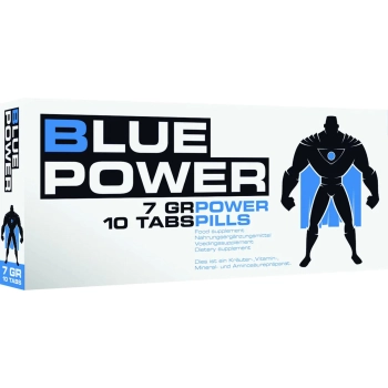 Kapsułki Blue Power Pharmquests niebieskie