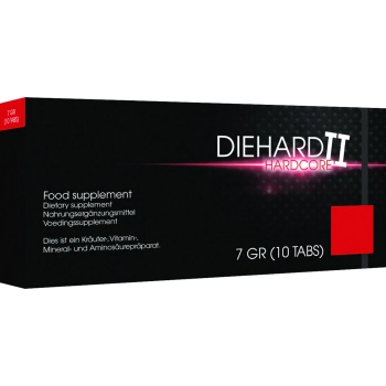 Kapsułki Diehard II Hardcore Pharmquests 10 sztuk
