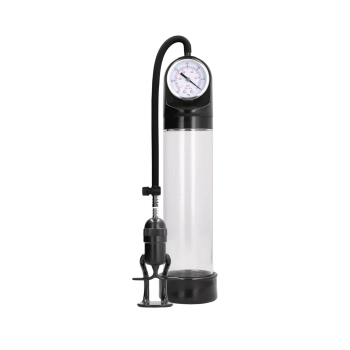 Pompka z manometrem Pumped 20 cm przezroczysta