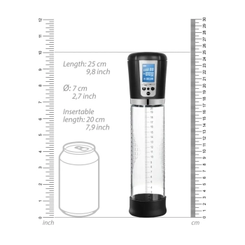 Pompka próżniowa automatyczna Pumped ładowalna LCD 25 cm